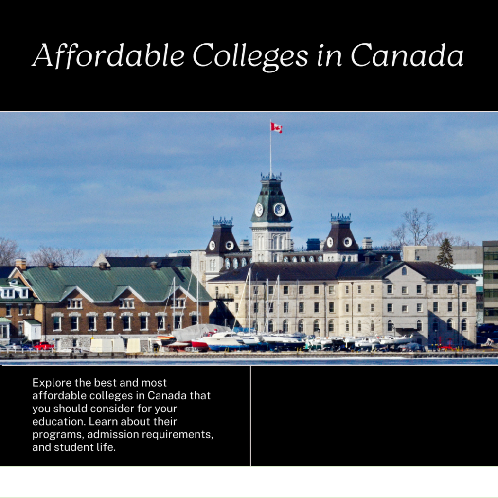 Affordable Colleges In Canada You Should Consider